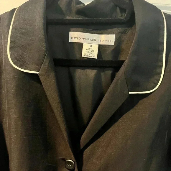 Vintage ~David Warren~ Dress - Size 16 - Picture 5 of 6